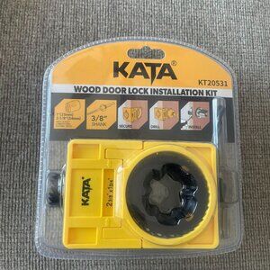 NEW - Kata Wood Door Lock Installation Kit - KT20531